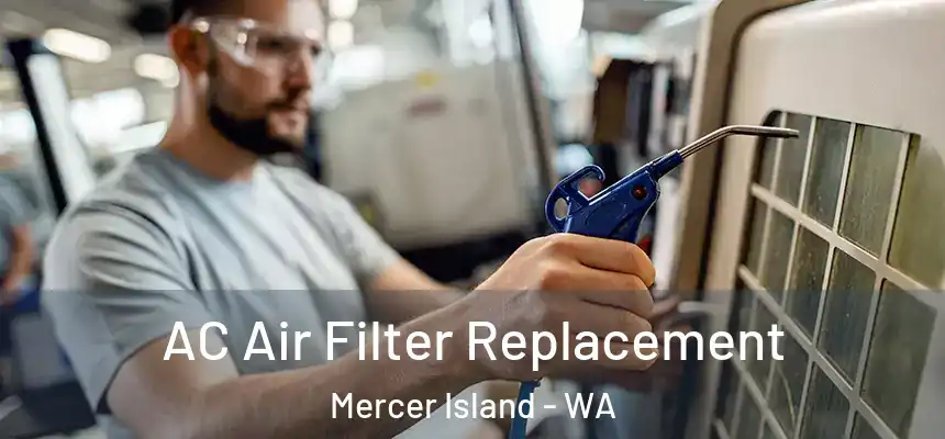 AC Air Filter Replacement Mercer Island - WA