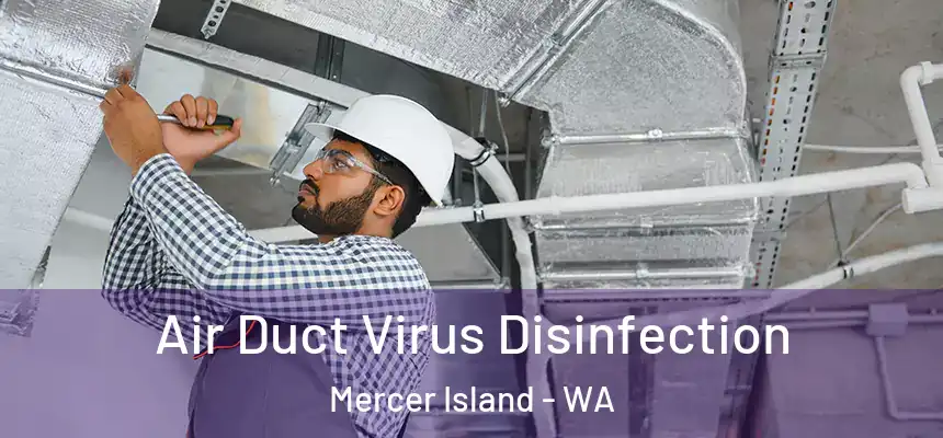 Air Duct Virus Disinfection Mercer Island - WA