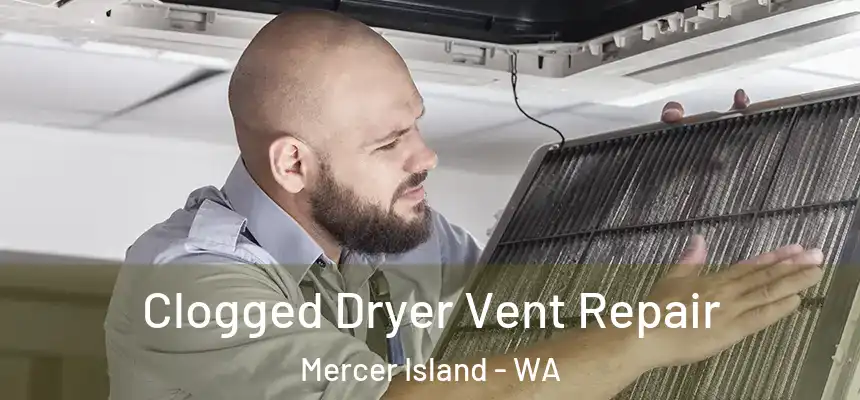  Clogged Dryer Vent Repair Mercer Island - WA